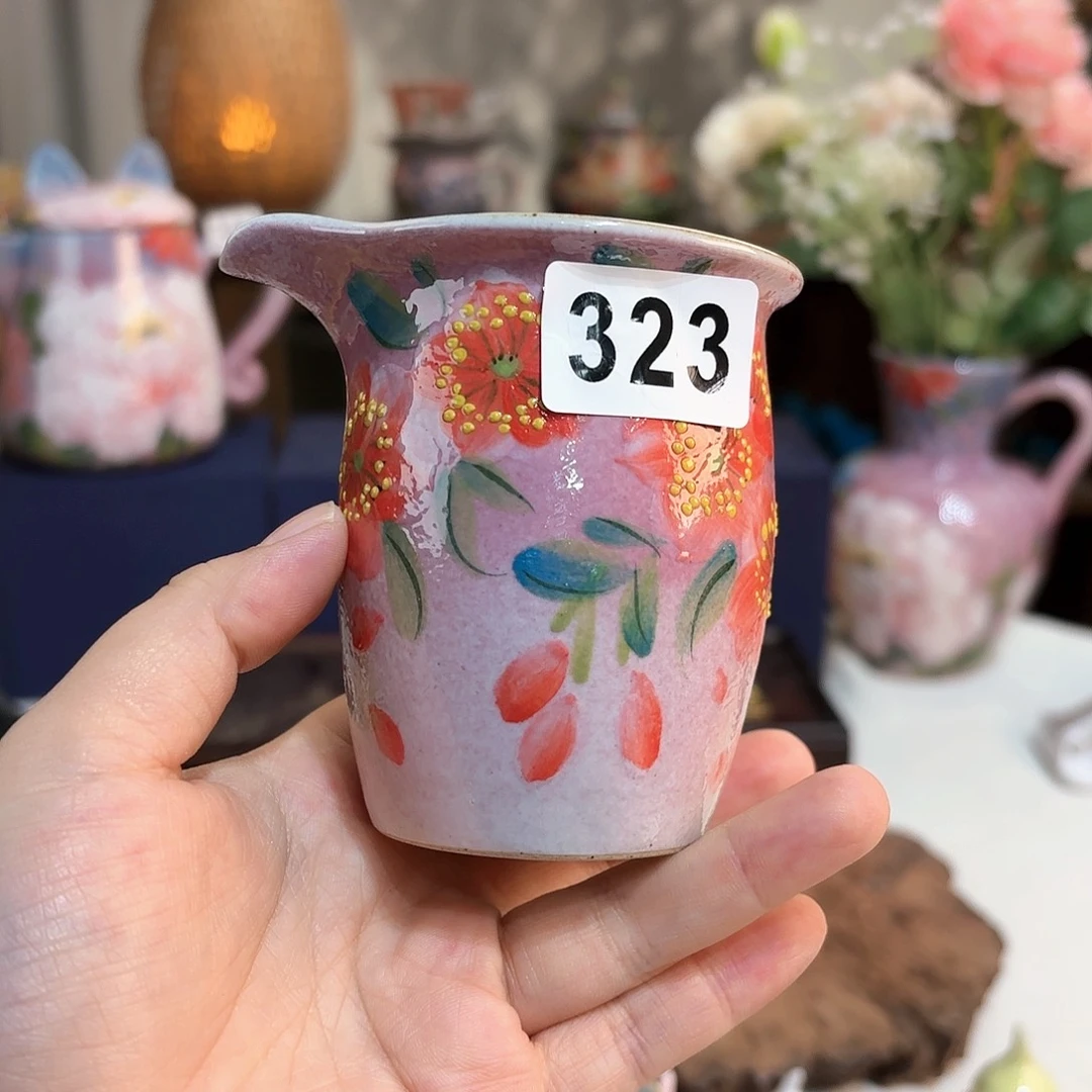 景德镇手绘高温釉下彩陶瓷茶具
