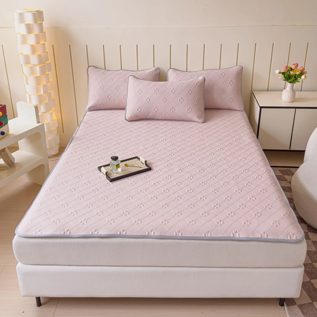 不老的爷爷QY凉感舒适亲肤PE中分子凉席三件套zb豆豆席