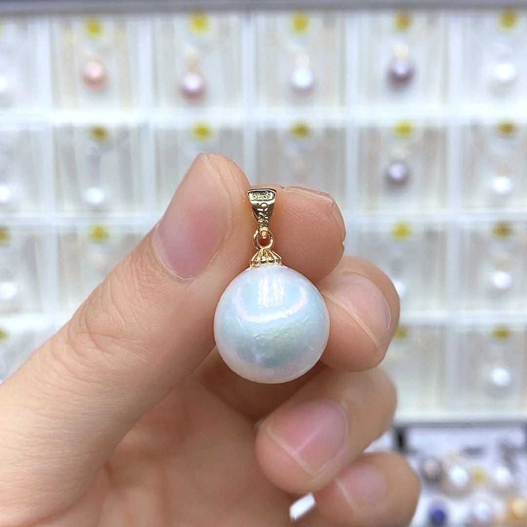 淡水珍珠合金吊坠(不含链)