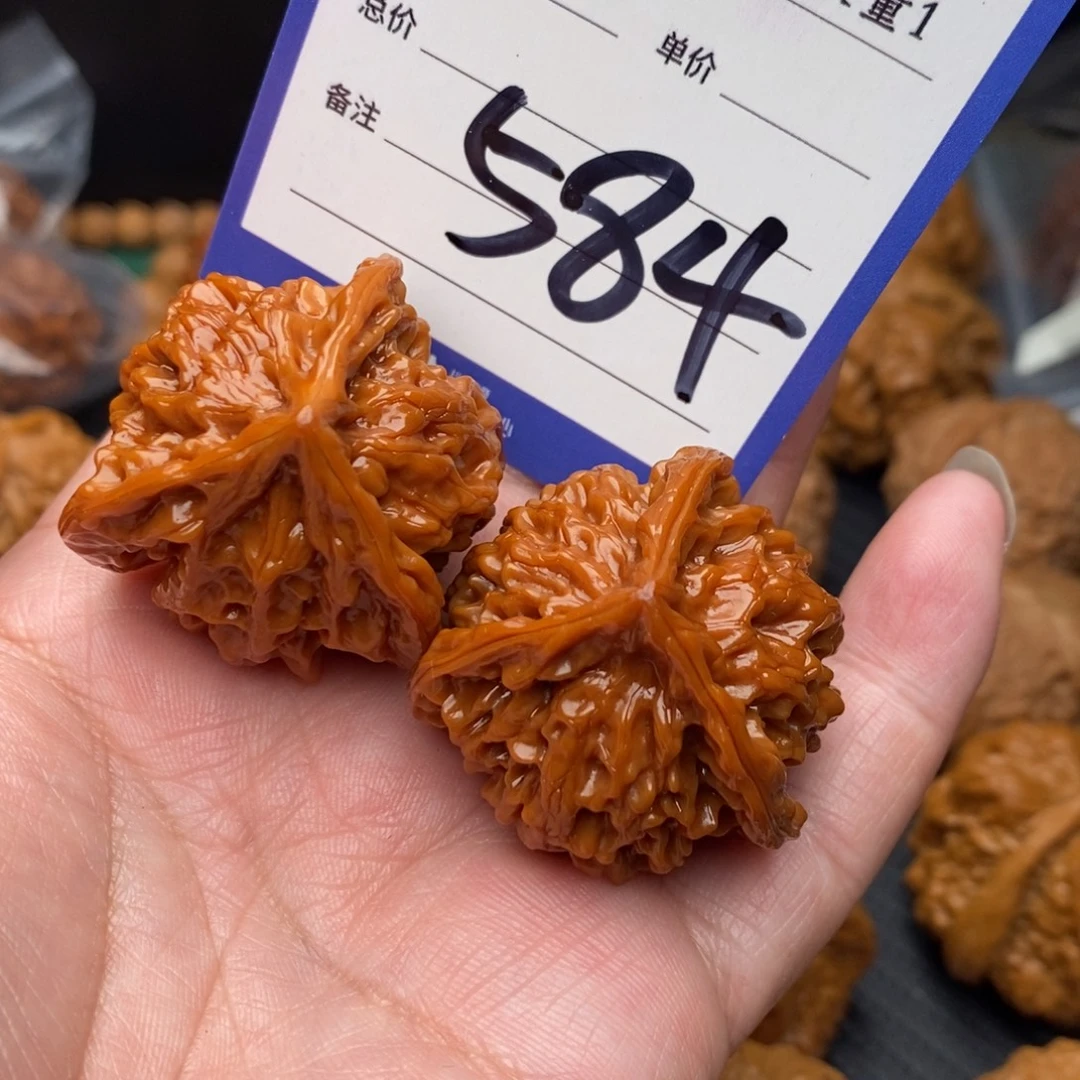 桃核把件盘山36mo