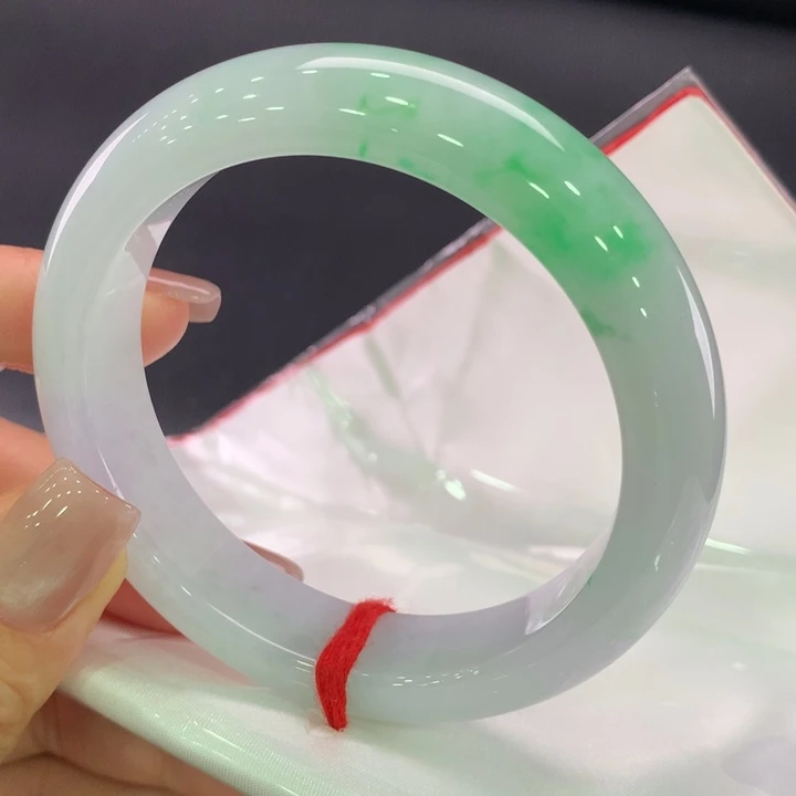 未镶嵌手镯翡翠正圈55