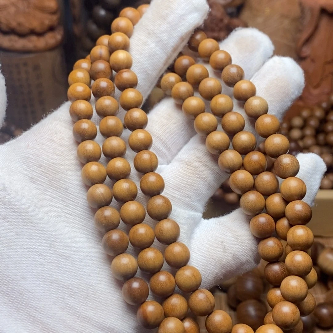 檀香木手串/手链手串0.8微瑕