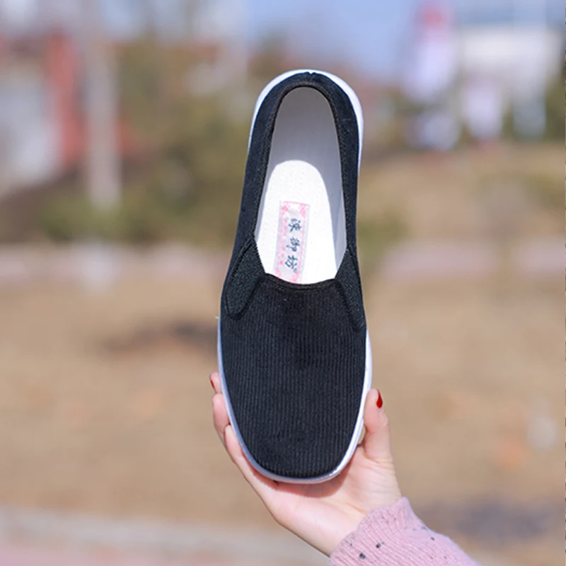 灯芯绒四季透气新款防臭春夏正宗老北京布鞋男士老布鞋