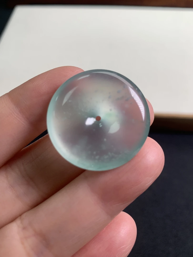 晴蓝平安扣27.9/6.5