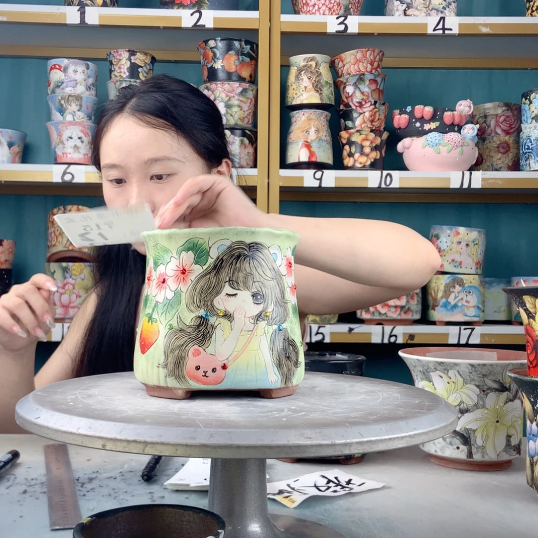 景德镇手工瑕疵715