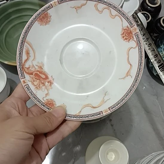 老货盘子碗有微瑕