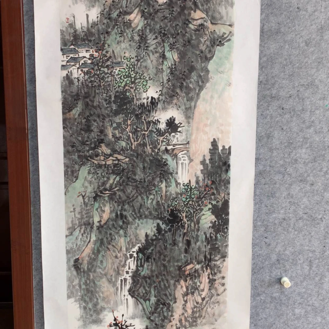 【闪购商品】国画丽**神山水，，，，，，