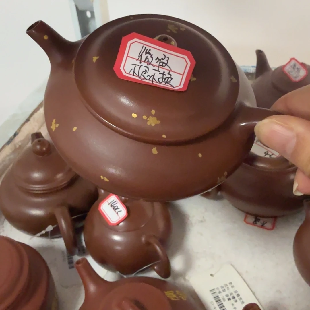 紫砂茶盏黄龙山原矿底槽青