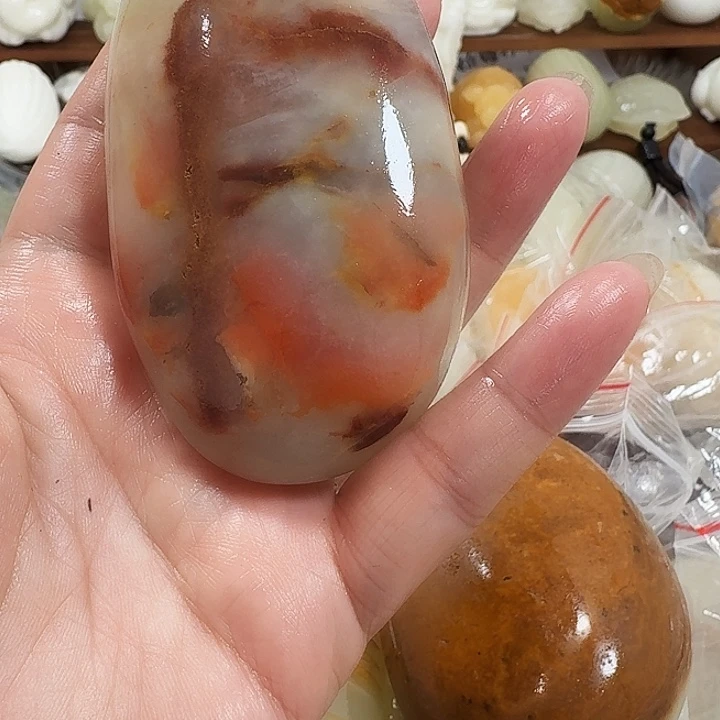 甬***堂砖雕石头手把件不退不换