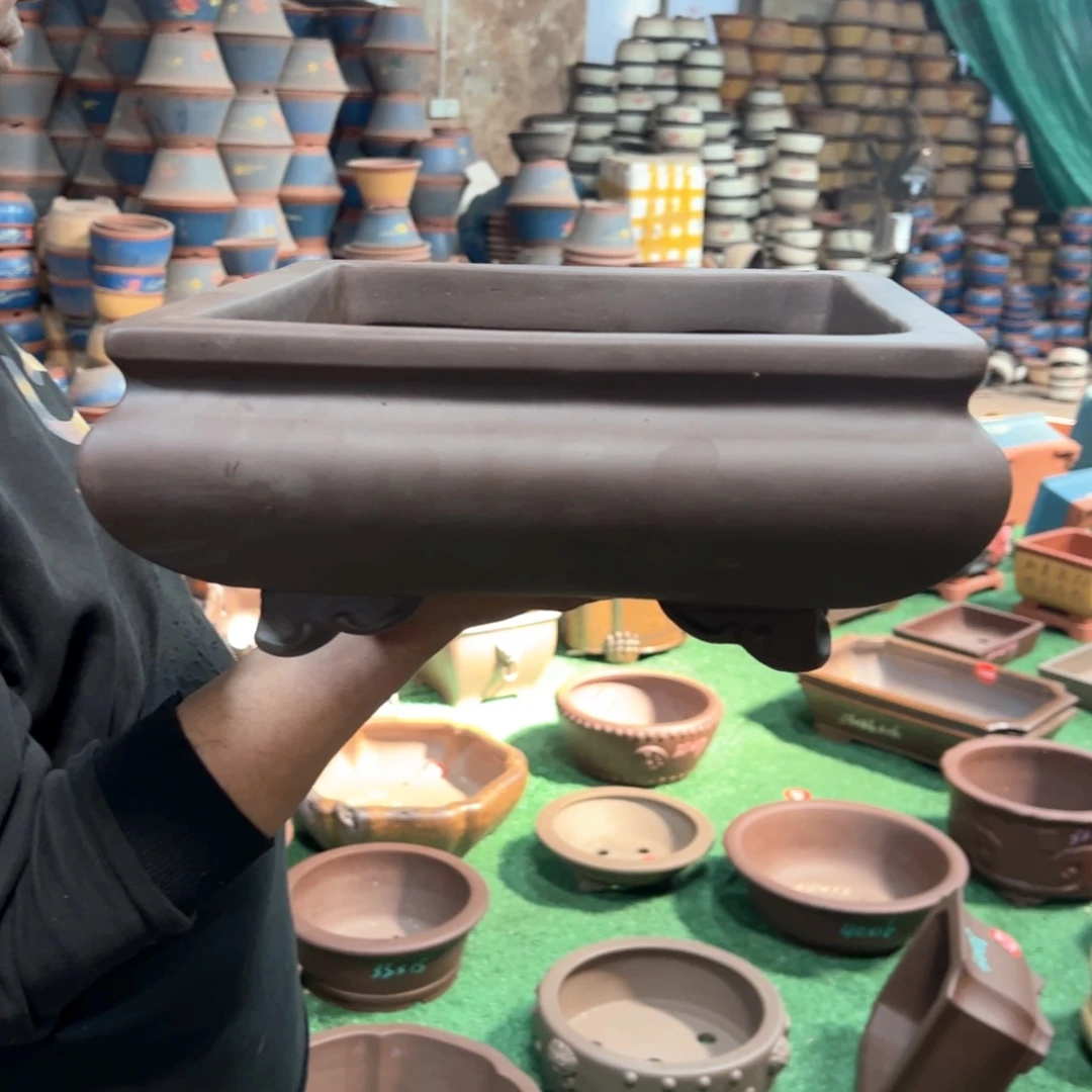 紫砂花盆紫砂花盆