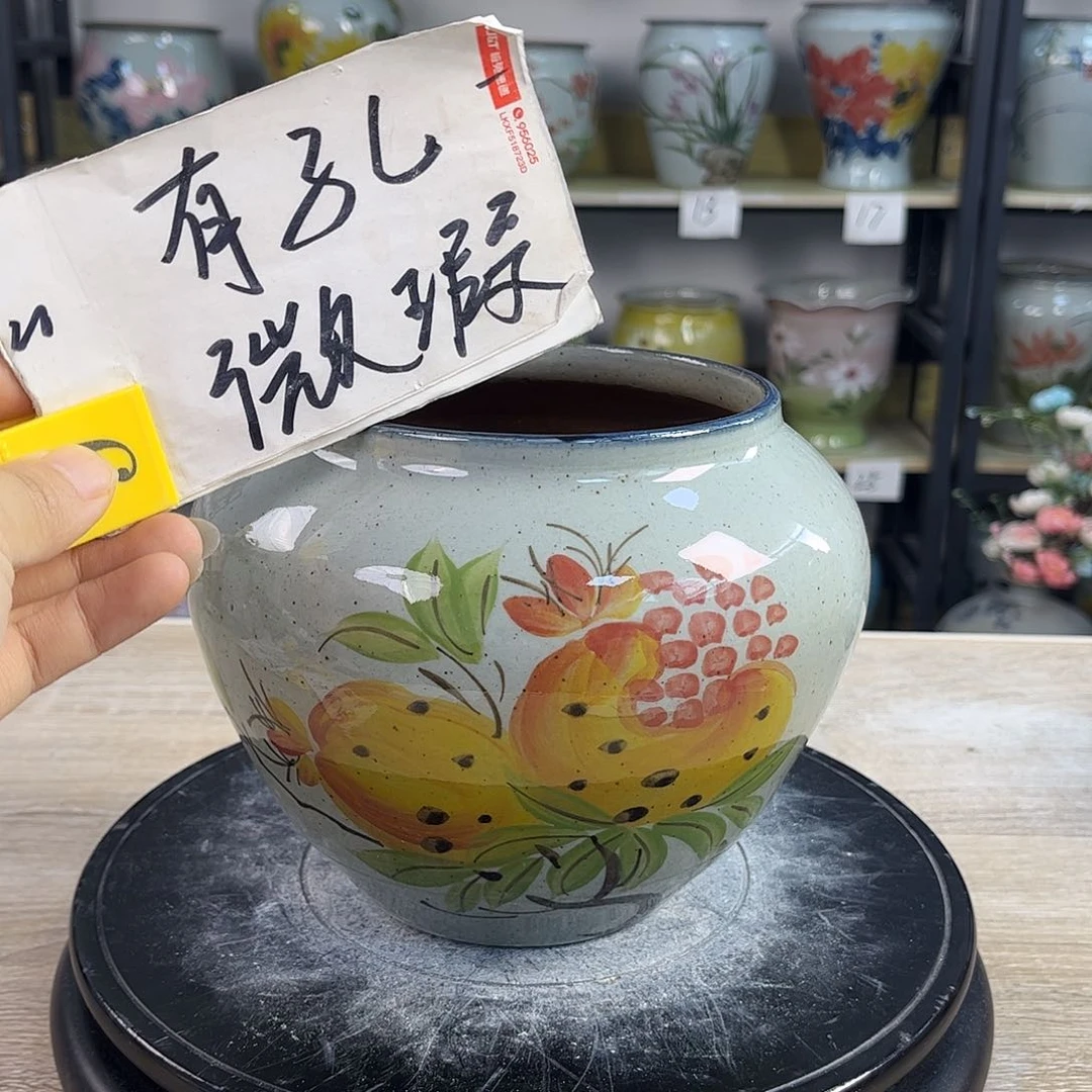 罐1xc景德镇陶瓷花盆