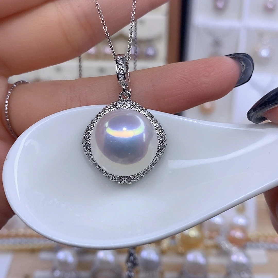 淡水珍珠颈饰合金F