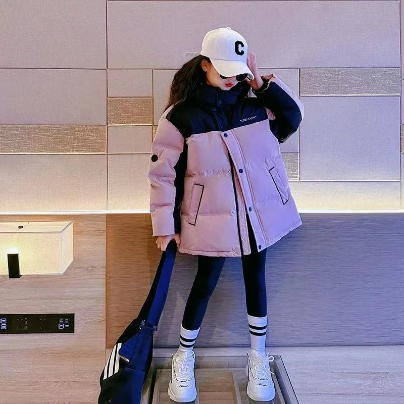 502023《现》韩版精选休闲男童女童冬季保暖洋气舒适时尚羽绒服