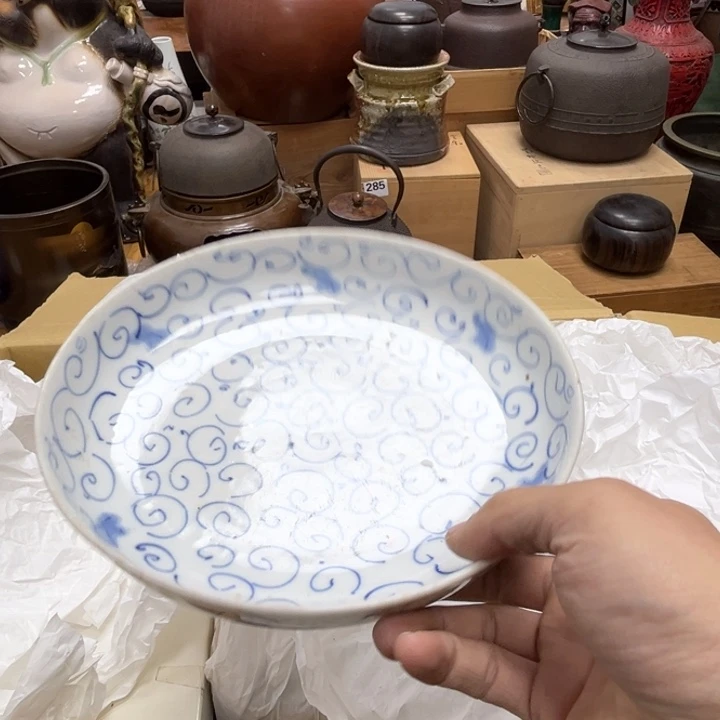 瓷片瓷器摆件工艺品摆件777