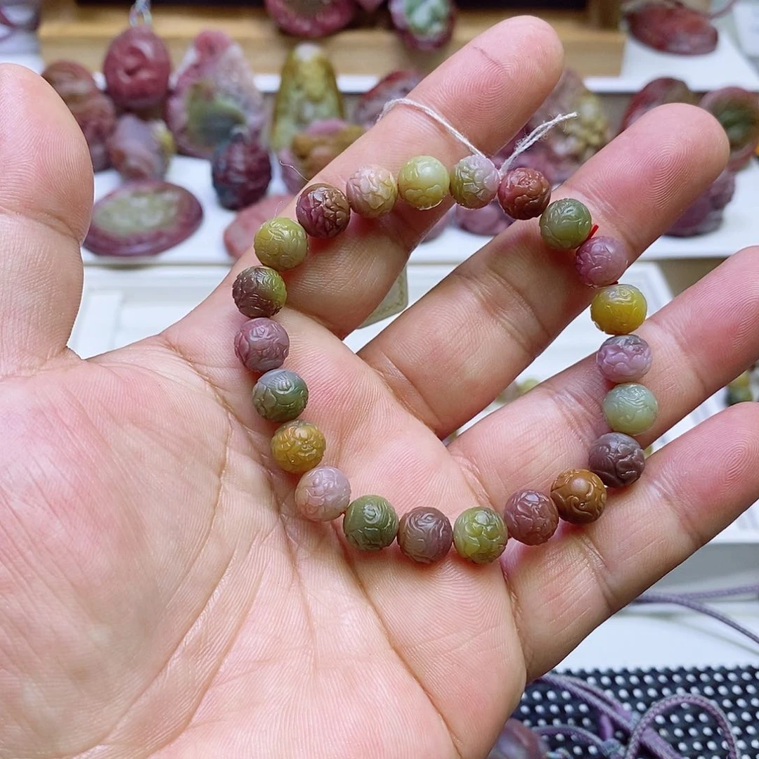 玛瑙/玉髓盐源玛瑙未镶嵌