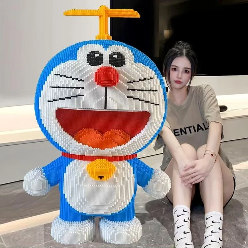 哆啦串联优质拼装积木玩具