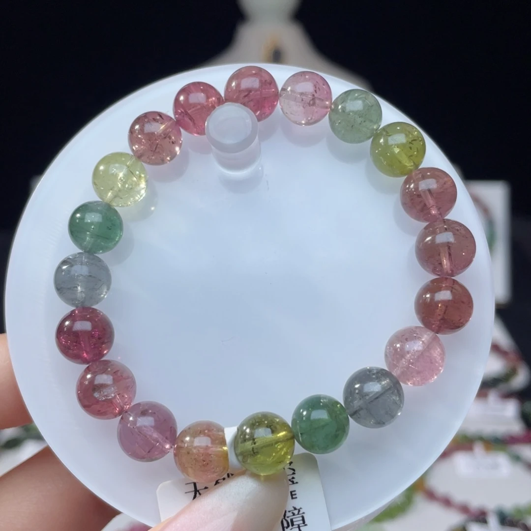 未镶嵌手串碧玺9mm±