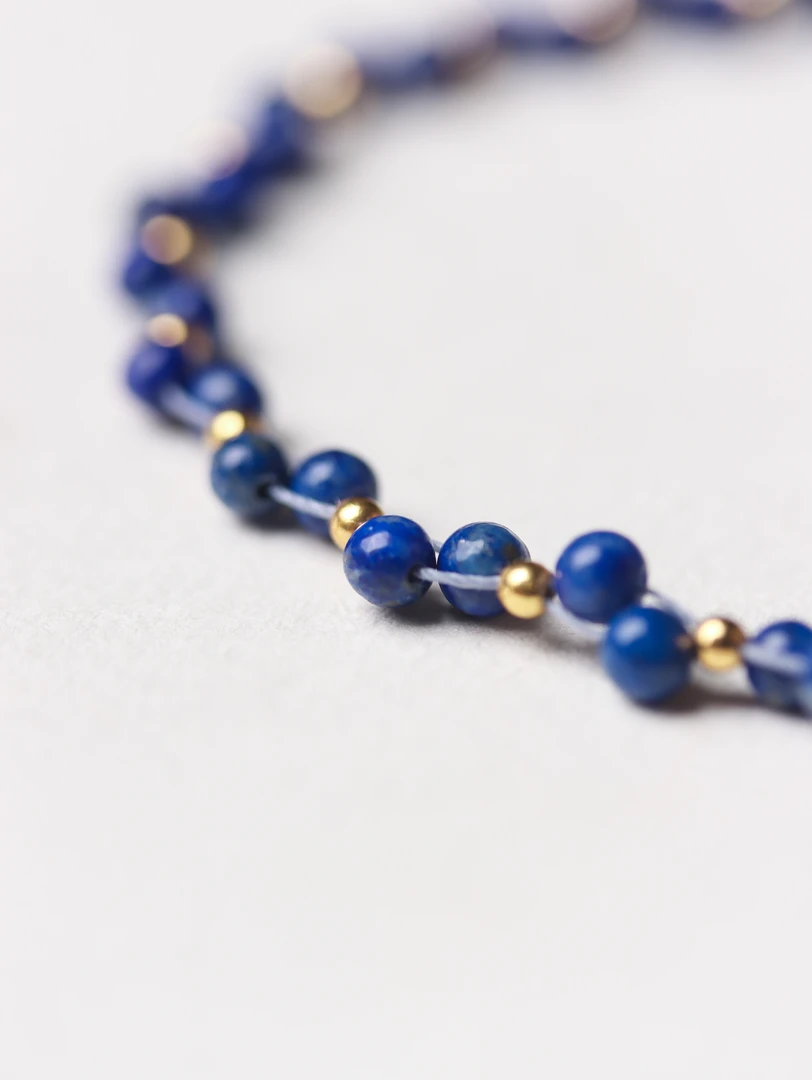 【木阳文创】设计款 青金石小圆珠手链