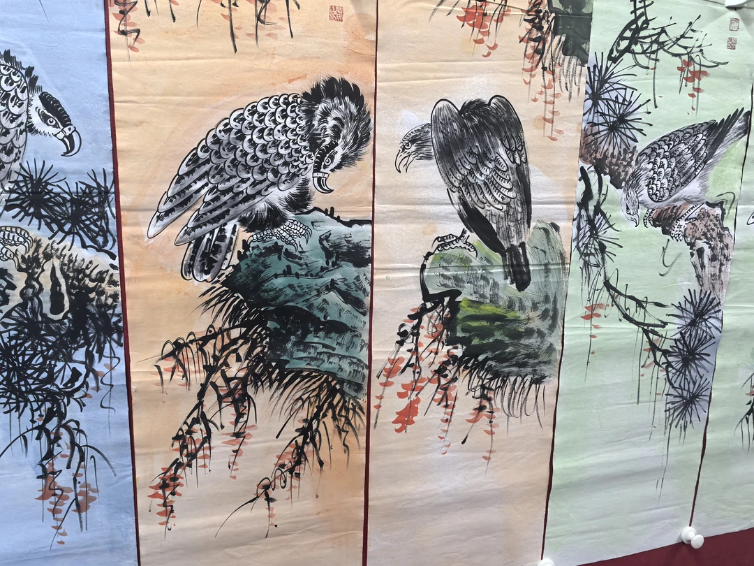 【马李】精品八条屏装饰画通用链接