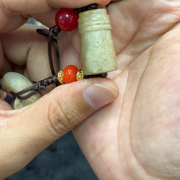 和田玉未镶嵌颈饰小*@