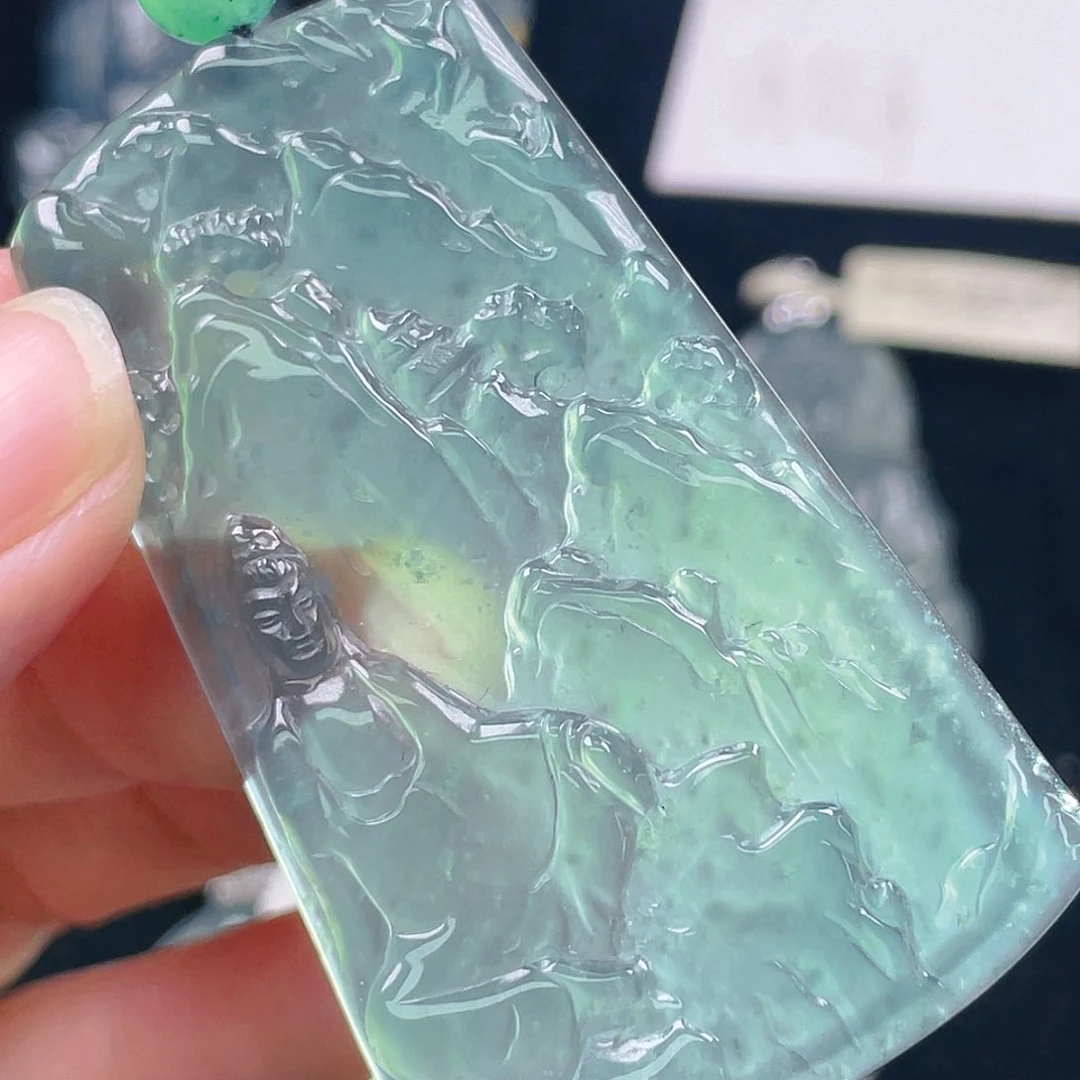 颈饰未镶嵌翡翠3，