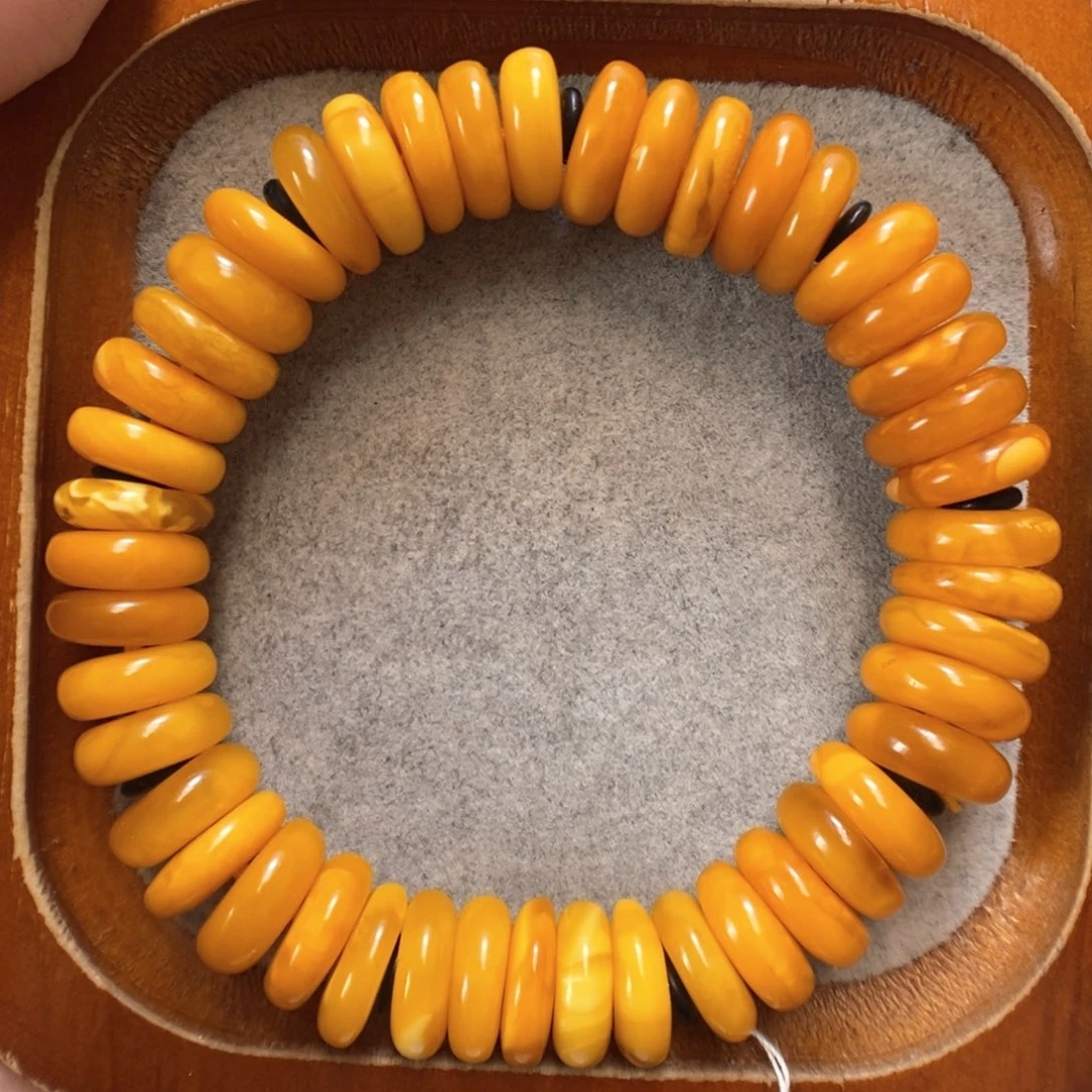 未镶嵌蜜蜡手串蜜蜡手串