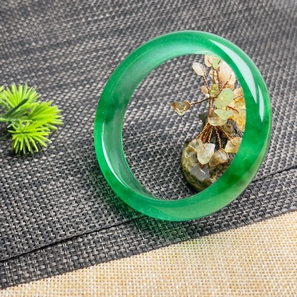 典藏爆款轻奢风宽版手镯多样性发一件奇石