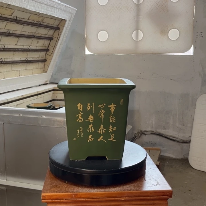 紫砂花盆老*紫砂花盆