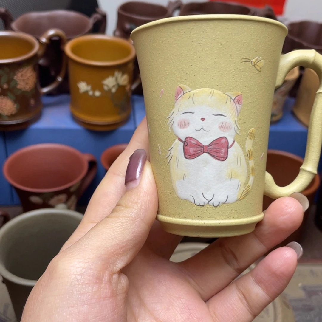 紫砂茶杯紫砂主人杯