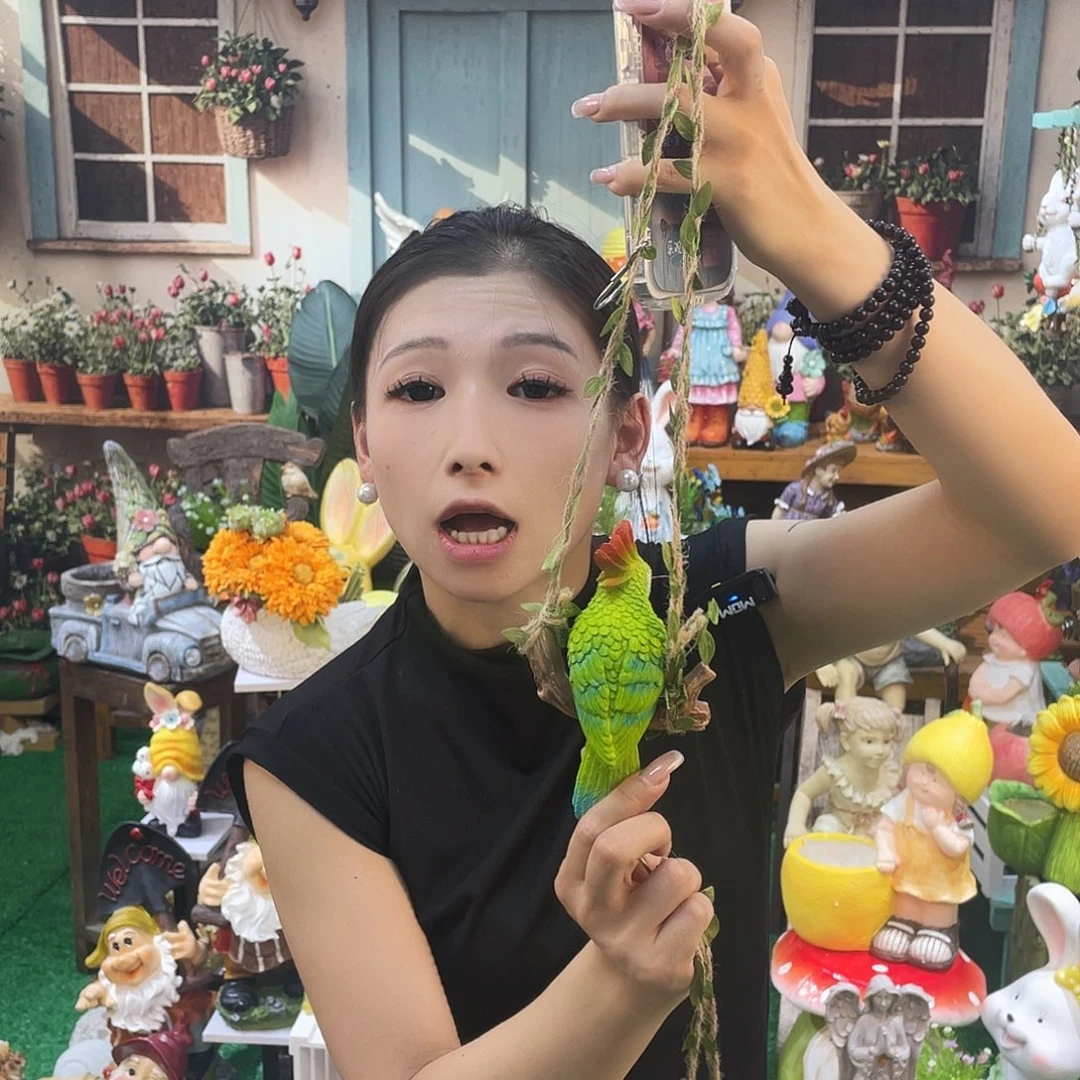 摆件花园摆件红红火火