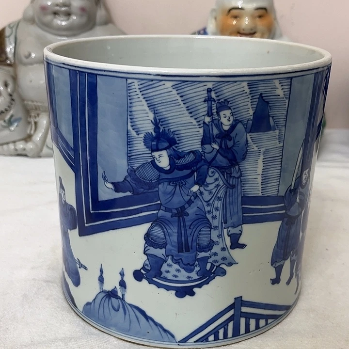 茶盏用****5手工绘画人物青花笔同