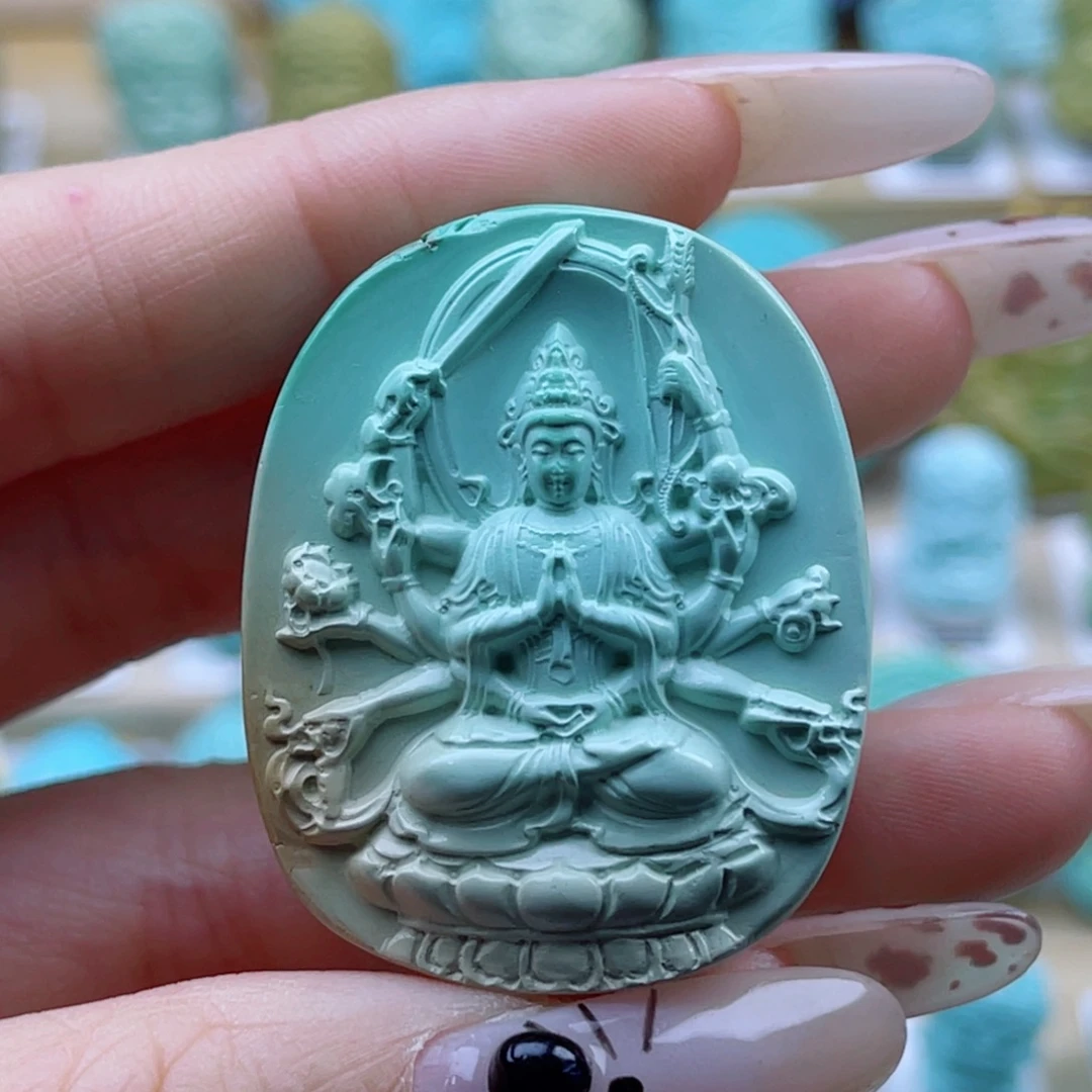 绿松石未镶嵌珠宝奇石