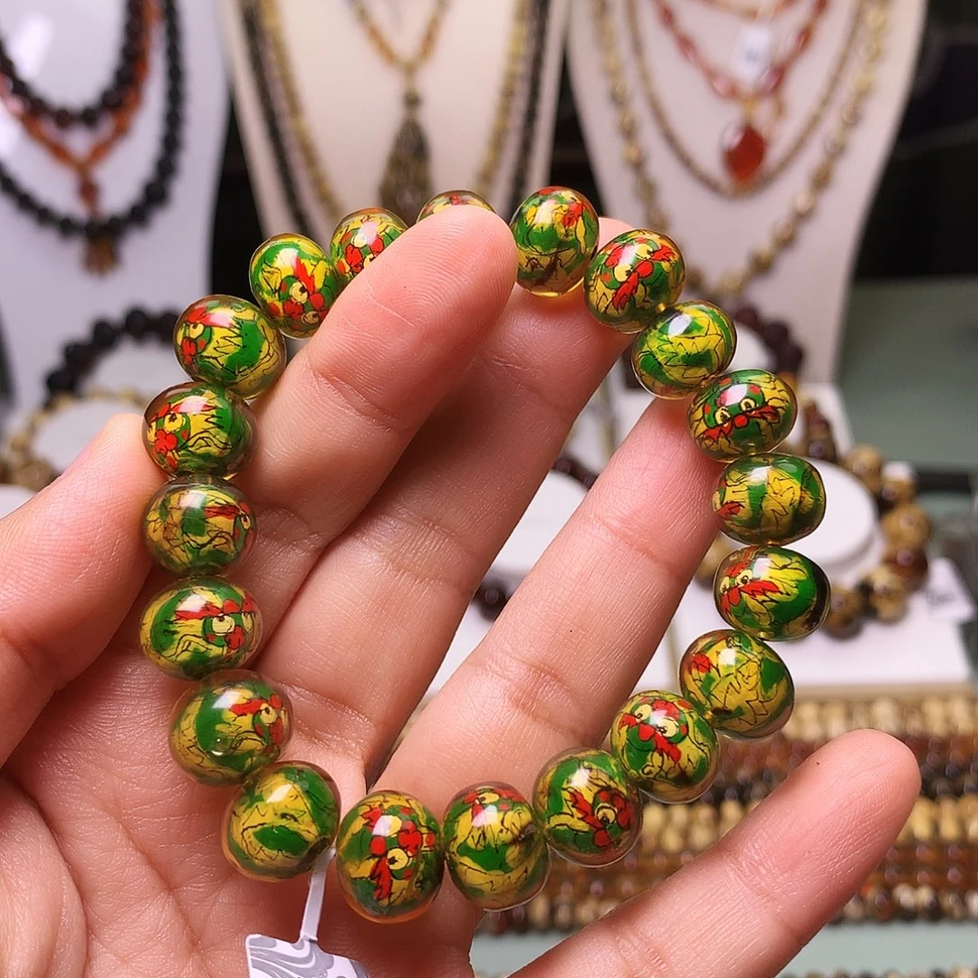 裸石琥珀未镶嵌抚顺琥珀