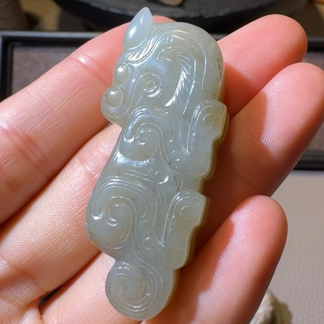 和田玉挂件未镶嵌