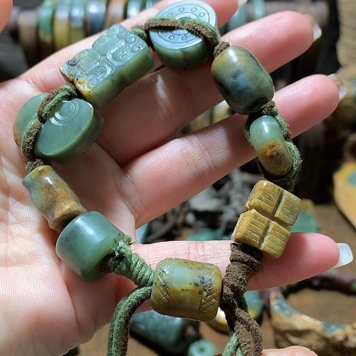岫岩河磨玉（透闪石质玉）未镶嵌挂件
