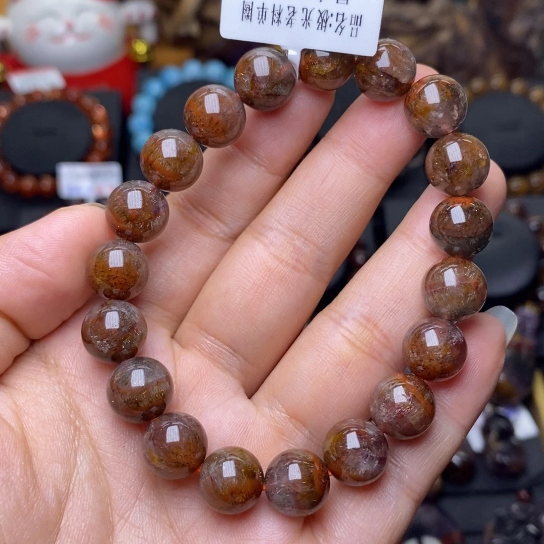 A014老料极光单圈10m m未镶嵌水晶