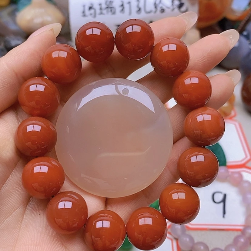 【闪购商品】未镶嵌玛瑙/玉髓珠宝半成品付****7