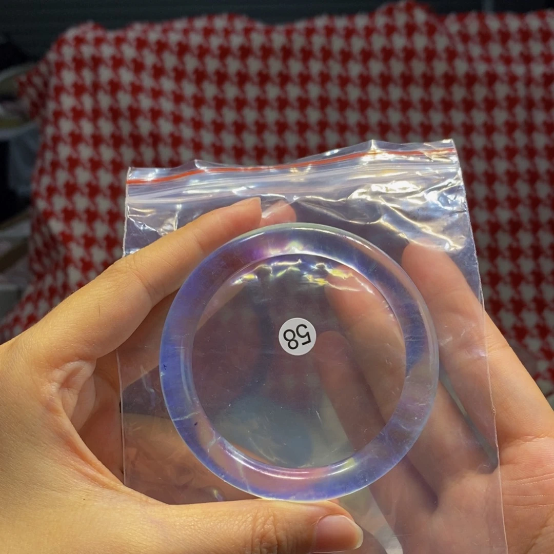 萤石手镯未镶嵌乐***手镯56.8