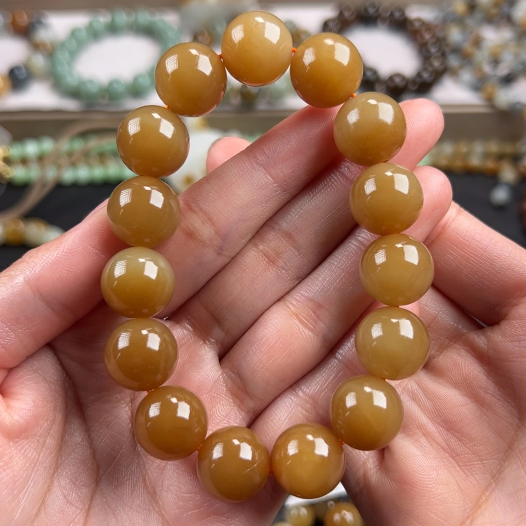 和田玉手链未镶嵌