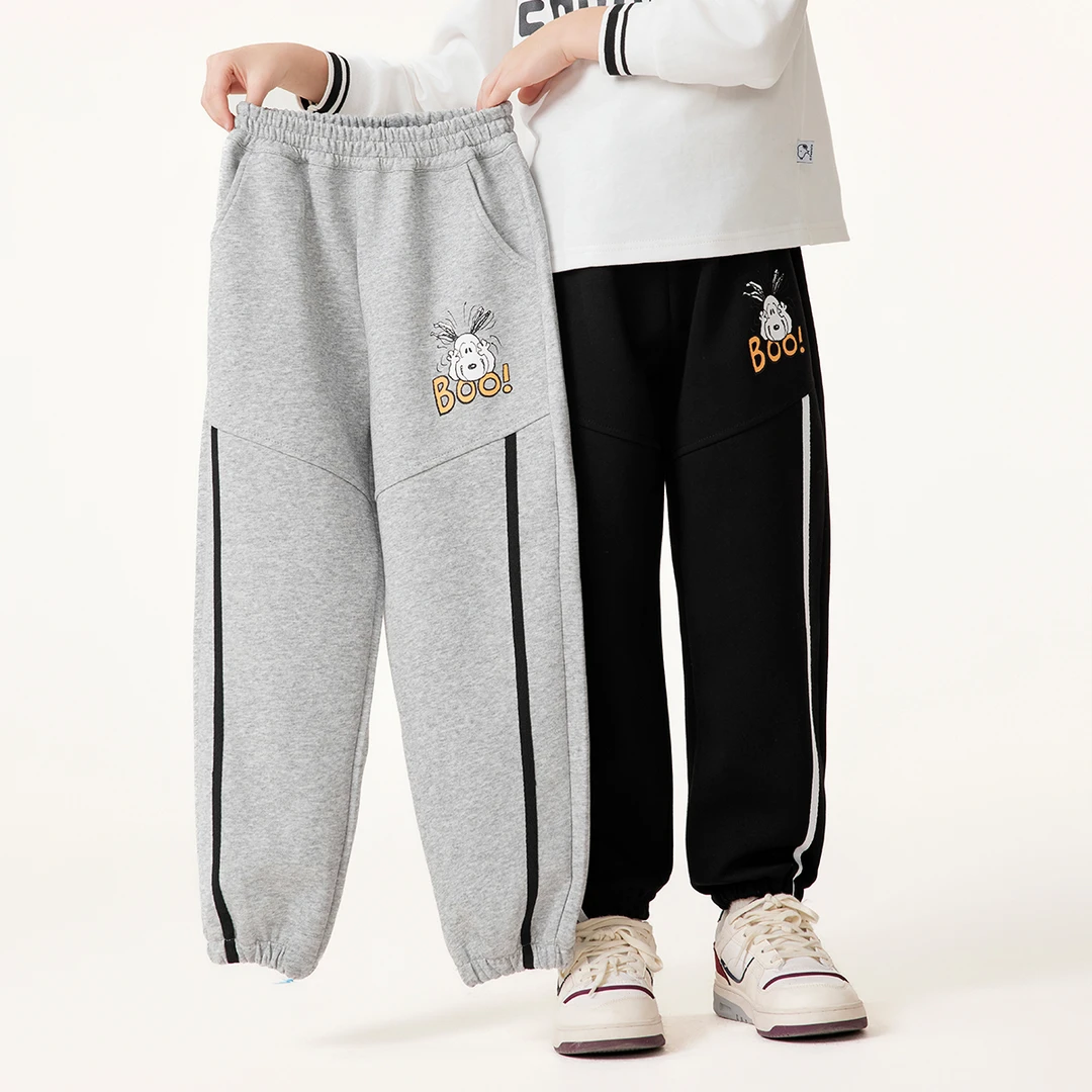 【洛儿妈青货福利】史努比新款儿童运动休闲儿童疯狂裤4K029组合-1