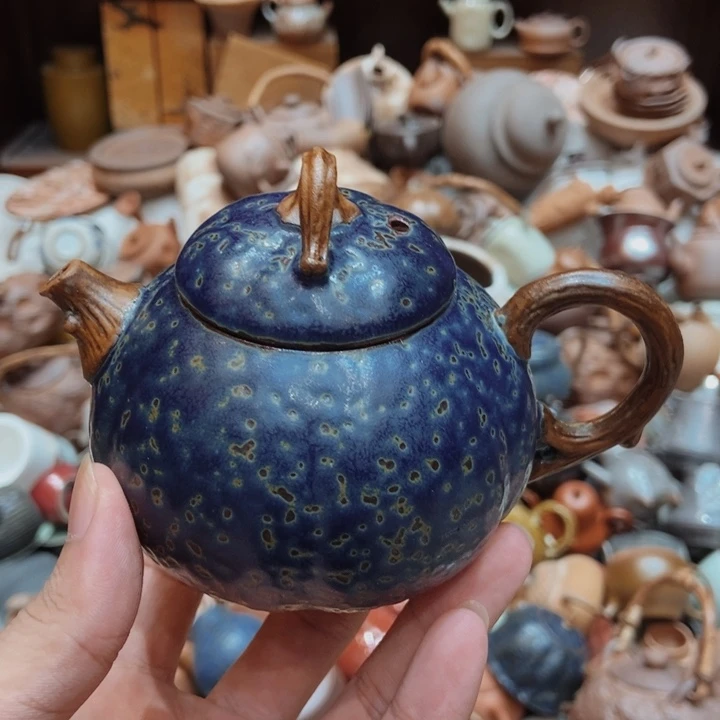 柴烧老岩泥高端茶器