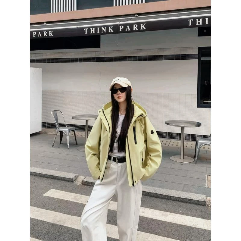 2025新款五防加棉加厚外套工装外套设计感小个子bf休闲夹克上衣女