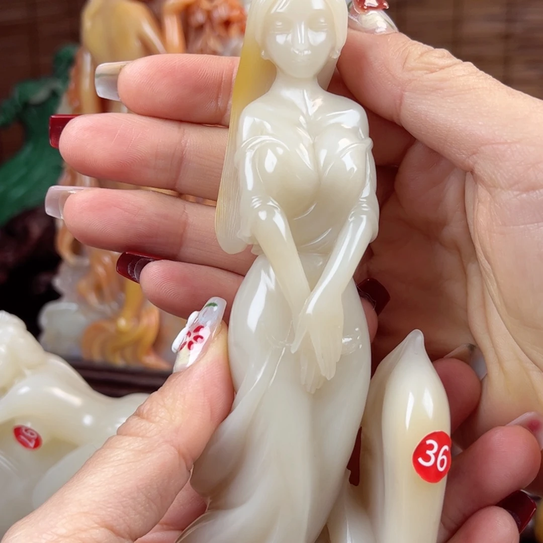 寿山石乾****者荷花仙子