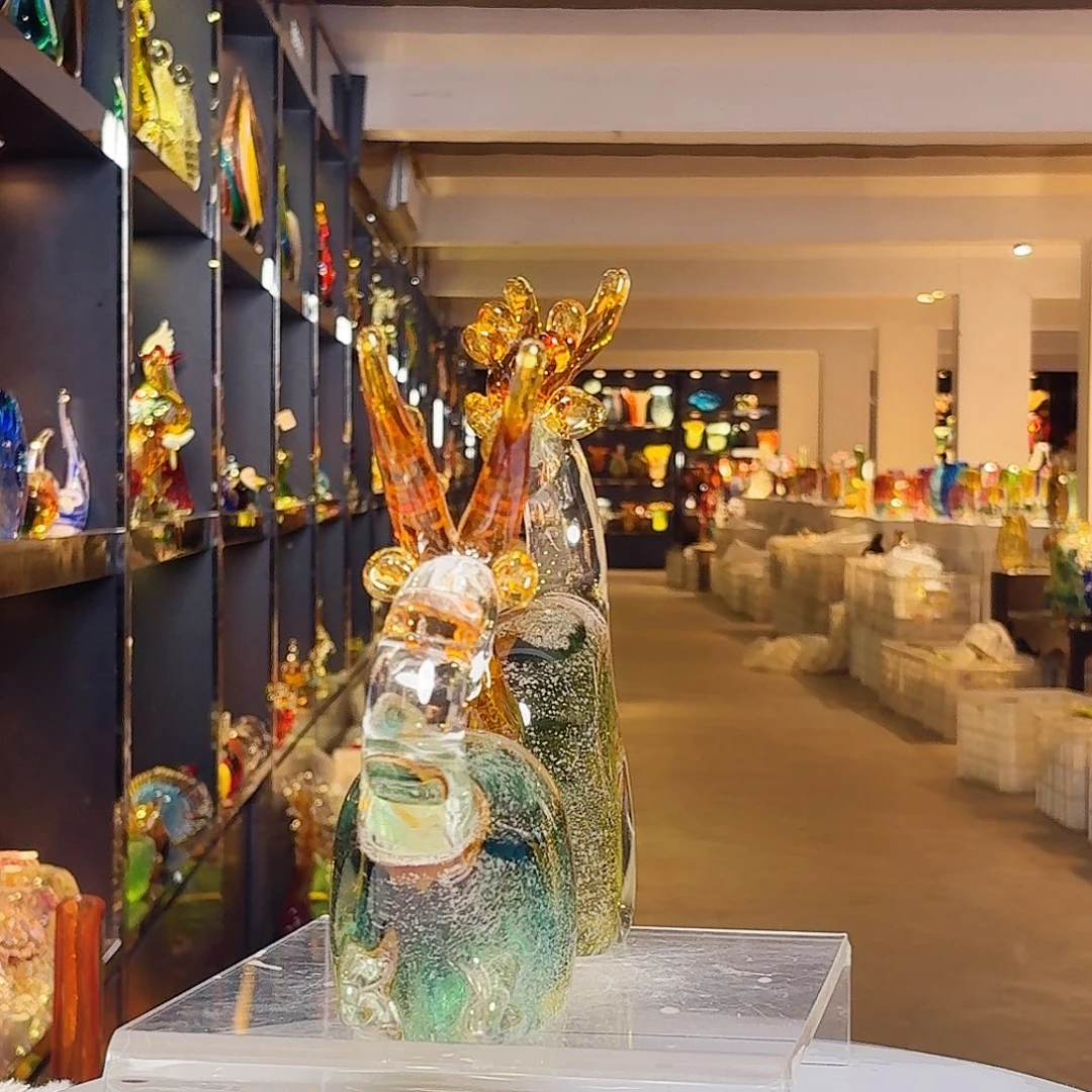 琉璃手工艺品琉璃岛是个