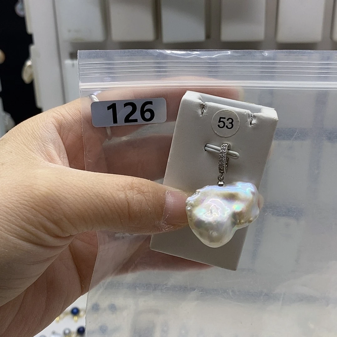 颈饰合金淡水珍珠