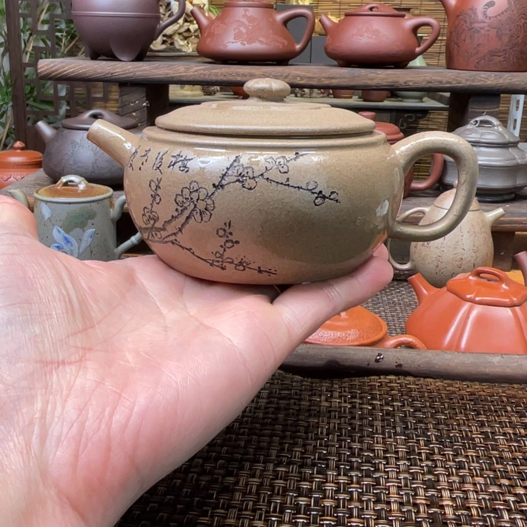 茶壶紫砂宜兴原矿紫砂手工制220