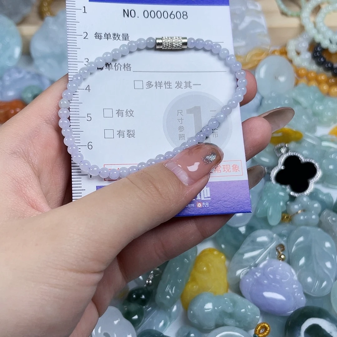 翡翠未镶嵌颈饰608