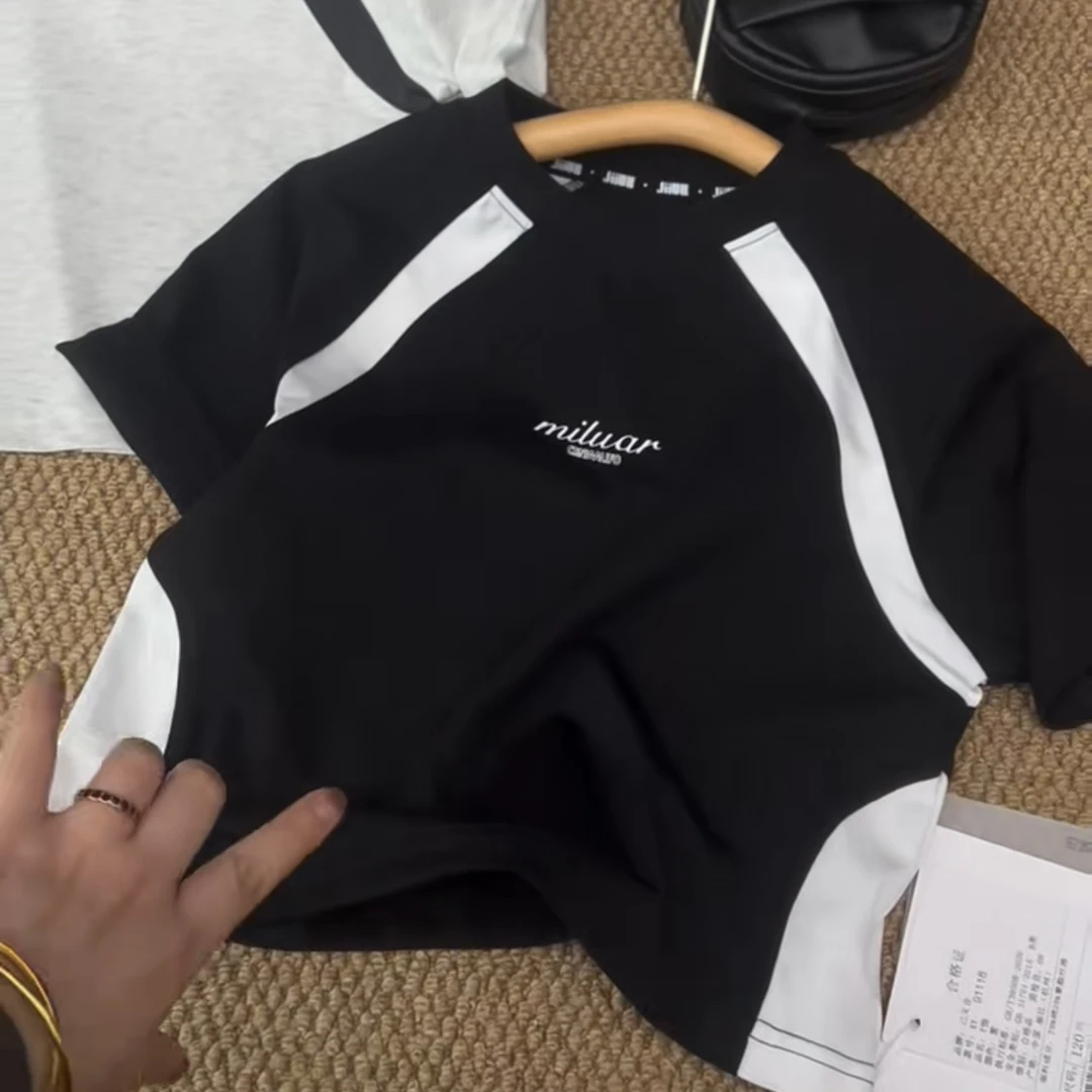 1118儿童拼色T恤