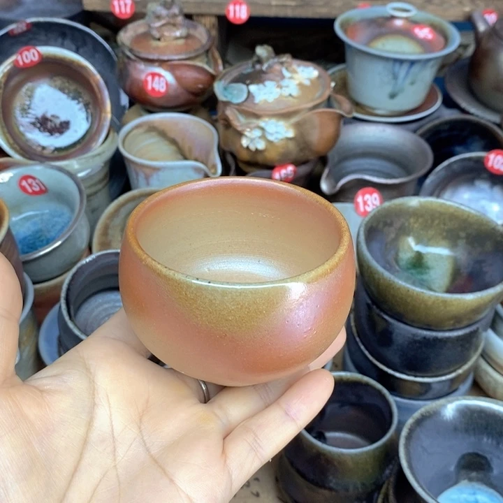 杯子全手工纯柴烧茶器福利