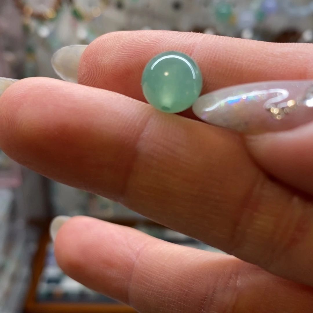 翡翠未镶嵌手链卡9.4